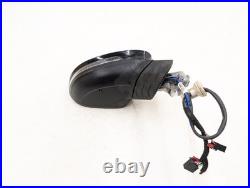 Volkswagen Golf Mk8 Wing Mirror Power Fold Blind Spot Right Side In Black 2022 Volkswagen Golf Mk8 Wing Mirror Power Fold Blind Spot Right Side In Black 2022