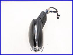 Volkswagen Golf Mk8 Wing Mirror Power Fold Blind Spot Right Side In Black 2022