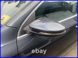 Volkswagen Passat B7 Door Mirror Passenger Side LK7X Grey Manual Fold 2010-2014