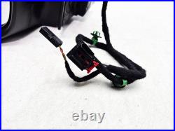 Volkswagen Sharan 7n Mk2 Wing Mirror Manual Fold Left Passenger Side Blind Spot