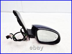 Volkswagen Sharan 7n Mk2 Wing Mirror Manual Fold Right Driver Side Blind Spot