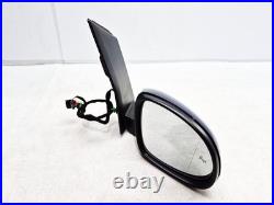 Volkswagen Sharan 7n Mk2 Wing Mirror Manual Fold Right Driver Side Blind Spot