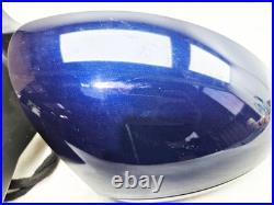 Volkswagen Sharan 7n Mk2 Wing Mirror Manual Fold Right Driver Side Blind Spot