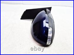 Volkswagen Sharan 7n Mk2 Wing Mirror Manual Fold Right Driver Side Blind Spot