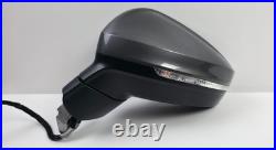 Volkswagen Touareg Mk3 4m Sq7 2018-23 Left Passenger Wing Mirror 16 Pin Grey Oem