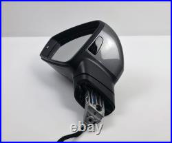 Volkswagen Touareg Mk3 4m Sq7 2018-23 Left Passenger Wing Mirror 16 Pin Grey Oem