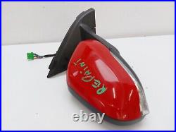 Volvo S60 Mk2 Power Fold Blind Spot Wing Mirror Right Driver Side In Red 2010