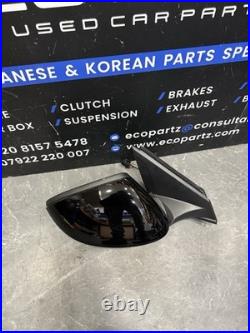 Vw Taigo Driver Side Mirror Power Fold Blind Spot 2g8857502l Black 2022-2025