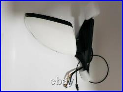 WHITE RIGHT SIDE PASSENGER MIRROR WithBLIND SPOT FOR MERCEDES C200 C250 C300 15-21
