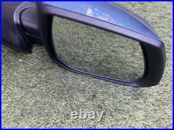 WING MIRROR O/S KIA NIRO SG2 22-25 MANUAL Fold No Blind Spot Has 6 Pin Plug Blue
