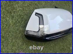 White KIA NIRO 4 MK2 Wing Mirror Driver Side Manual Fold Blind Spot 7 Pin Plug