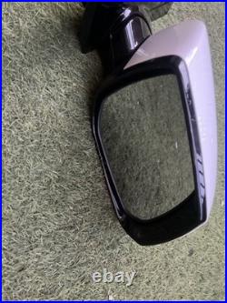 White KIA NIRO 4 MK2 Wing Mirror Driver Side Manual Fold Blind Spot 7 Pin Plug