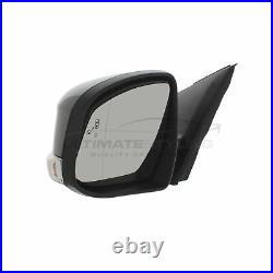 Wing Door Mirrors Ford Focus 2011- Electric Power Folding Blind Spot Indicator