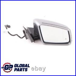 Wing Mirror Mercedes W212 Blind Spot Auto Dip Door Right O/S Palladium Silver