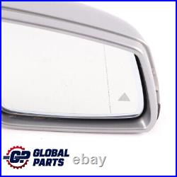 Wing Mirror Mercedes W212 Blind Spot Auto Dip Door Right O/S Palladium Silver